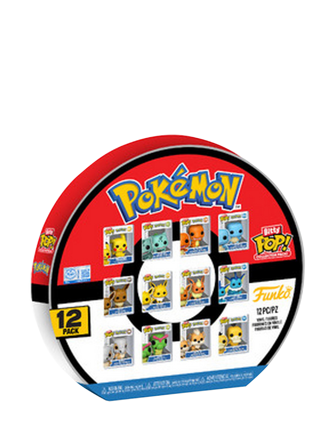 Funko Pokémon Bitty POP! Figures Set, Pack of 12