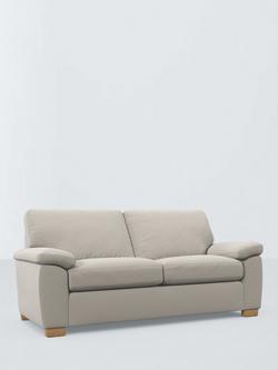 John Lewis Camden Large 3 Seater Sofa, Light Leg, Ac Titan Natural