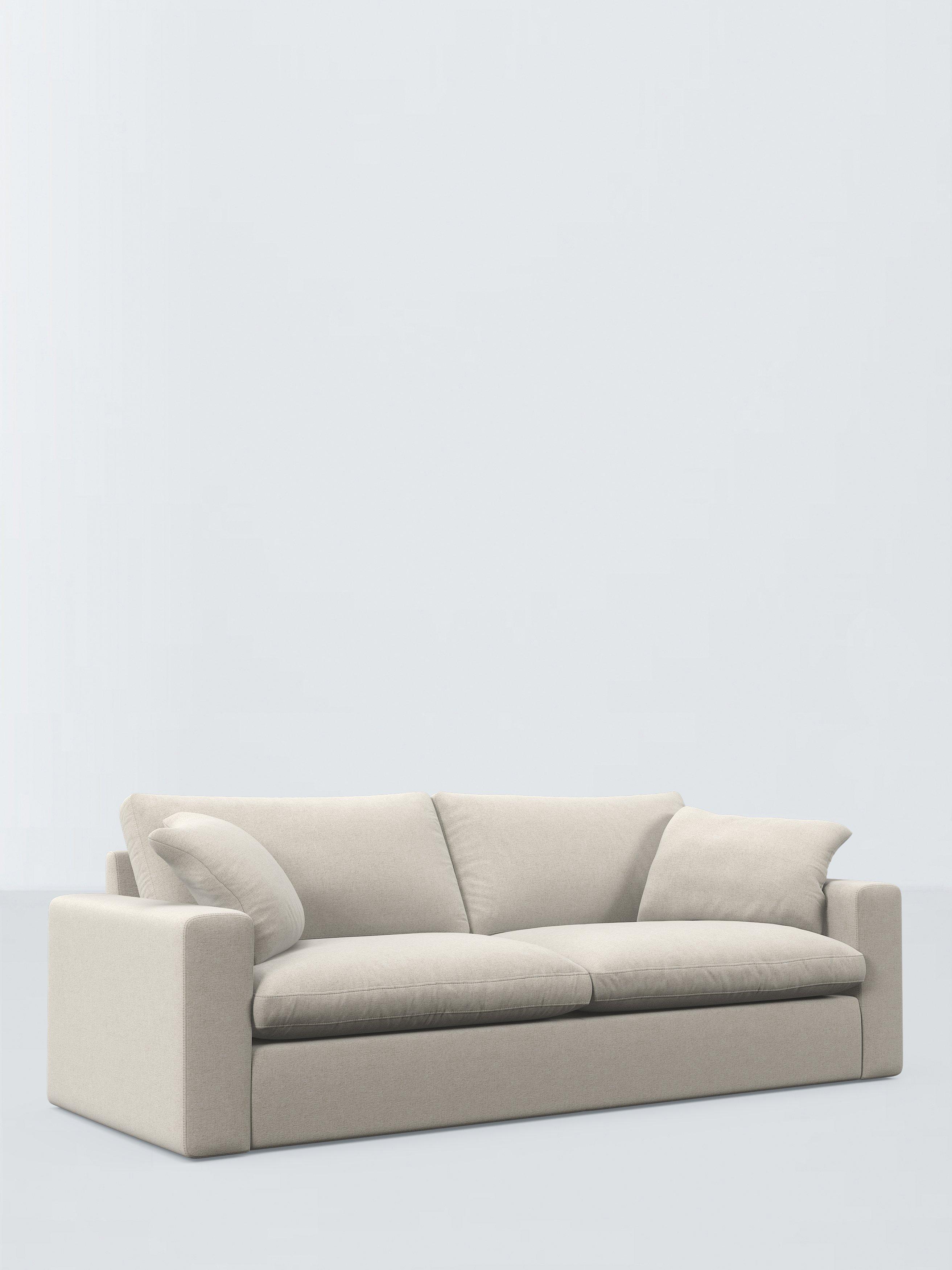 Mellow Range, John Lewis Mellow Grand 4 Seater Sofa, Matilda Natural