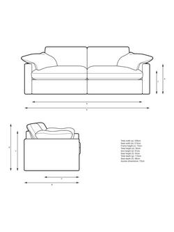 John Lewis Mellow Grand 4 Seater Sofa, Matilda Natural - view 2, Matilda Natural