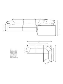 John Lewis Mellow RHF Corner Sofa, Matilda Natural - view 2, Matilda Natural