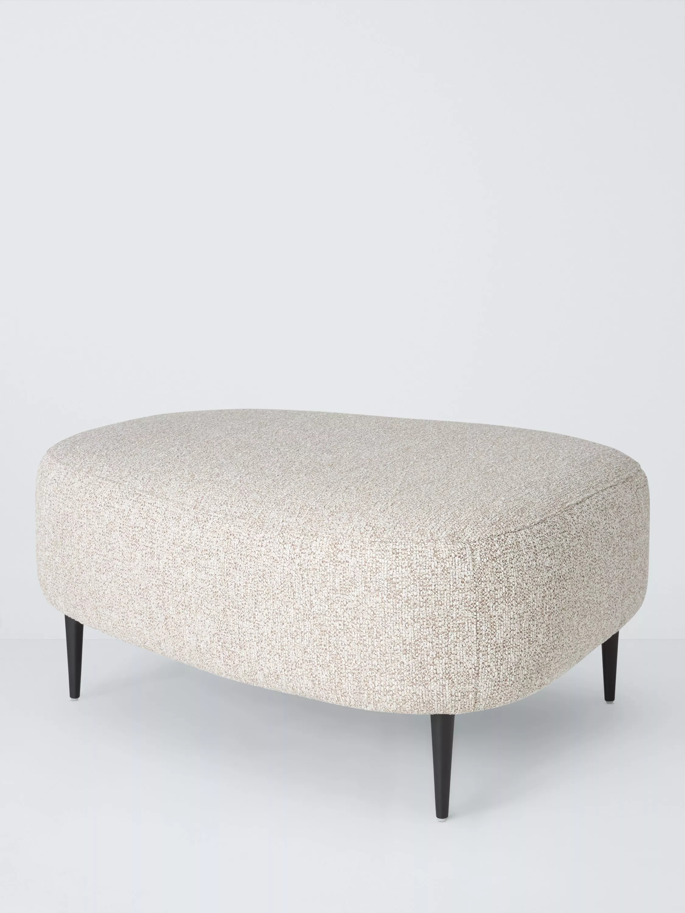 John Lewis Lozenge Footstool, Metal Legs