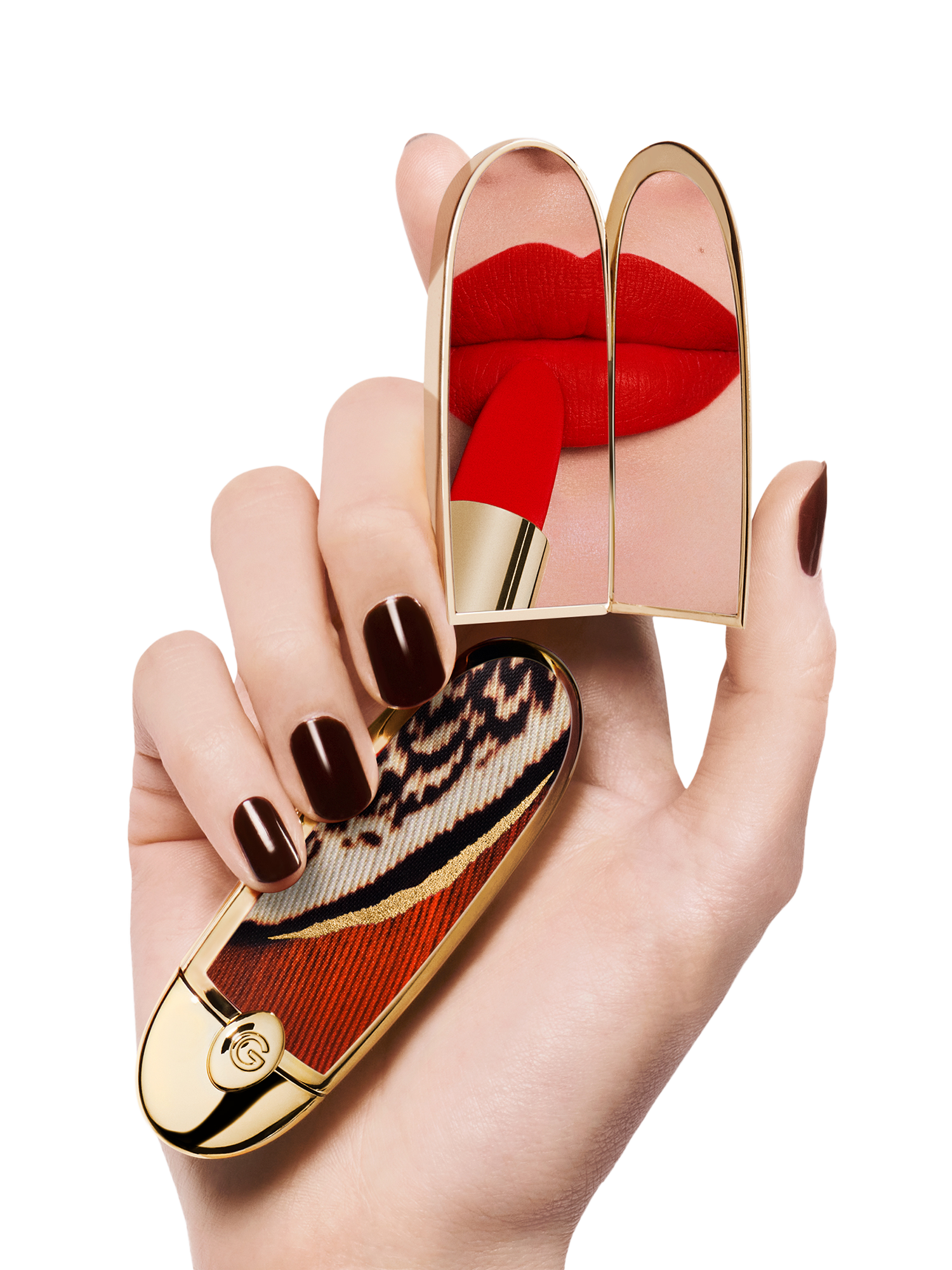 GUERLAIN ROUGE G ダブルミラーケース付き Extime - Guerlain The double mirror jewel case