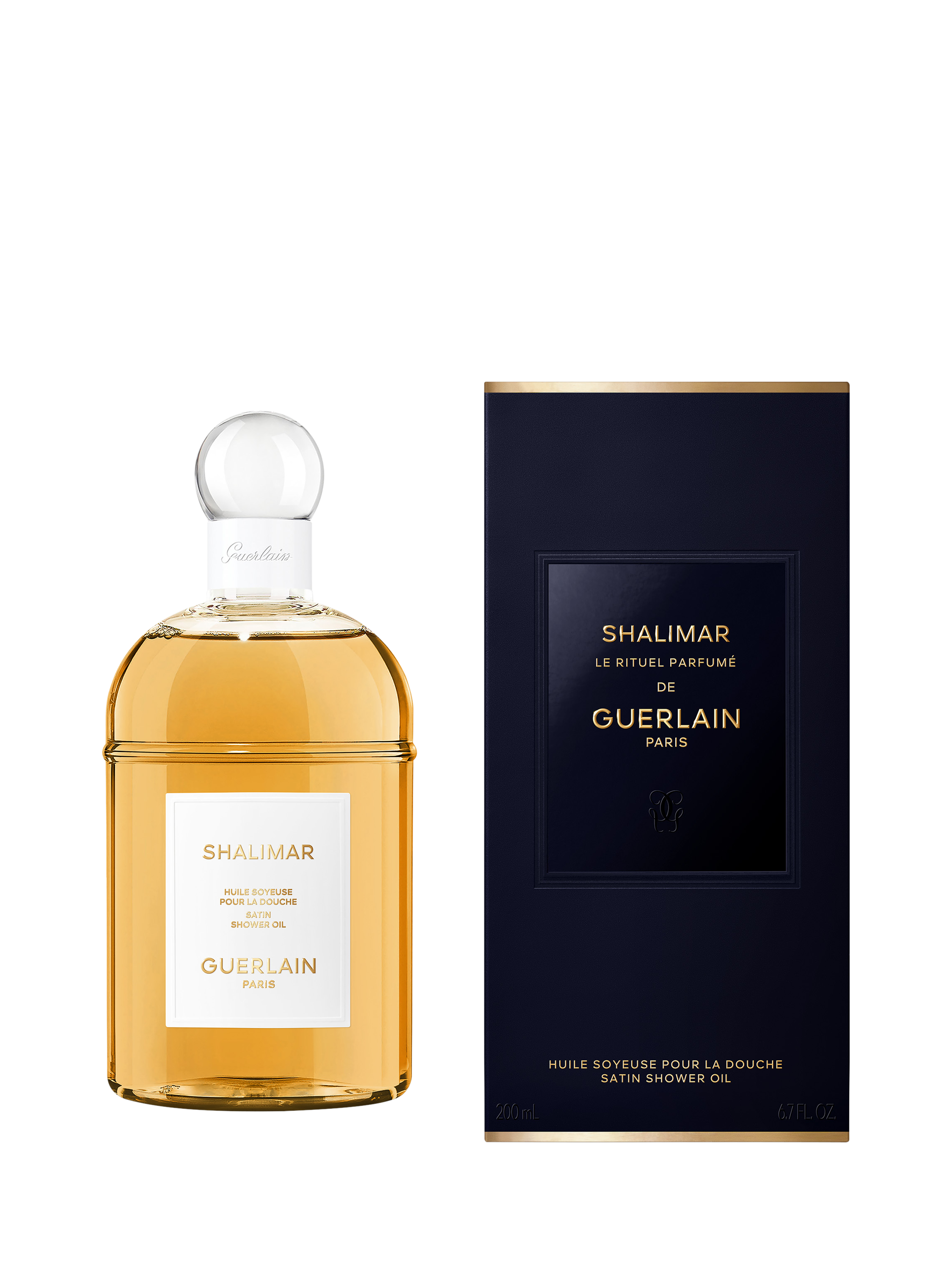 Product image 3 of 3, which shows Guerlain Shalimar Satin Shower Oil, 200ml