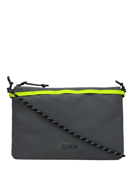 ELLIKER Hetchell Cross Body Sacoche Bag, 1L, Grey Neon
