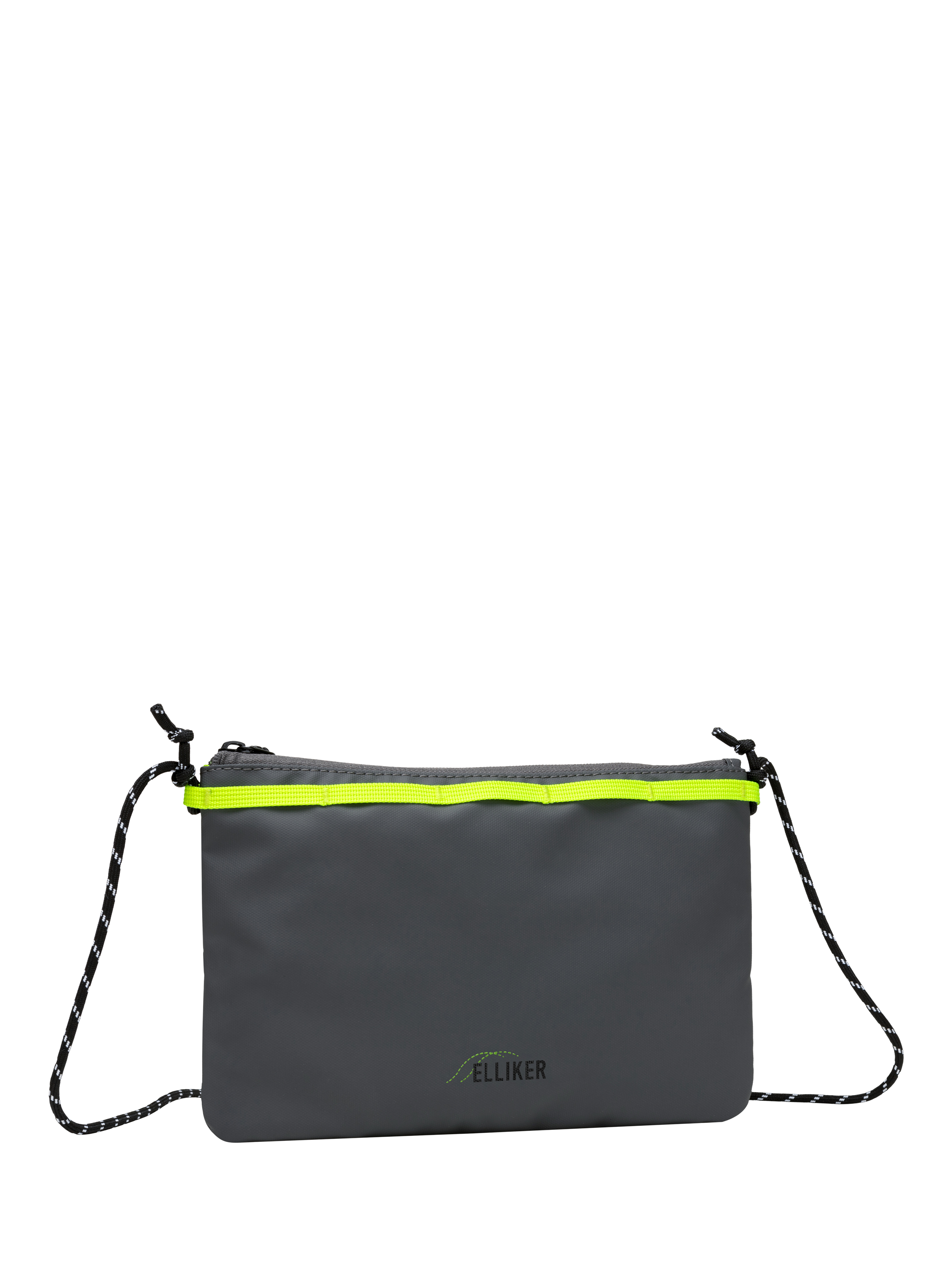 Product image 3 of 10, which shows ELLIKER Hetchell Cross Body Sacoche Bag, 1L, Grey Neon