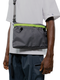 ELLIKER Selside Cross Body Sacoche Bag, 3L - view 2, Grey Neon