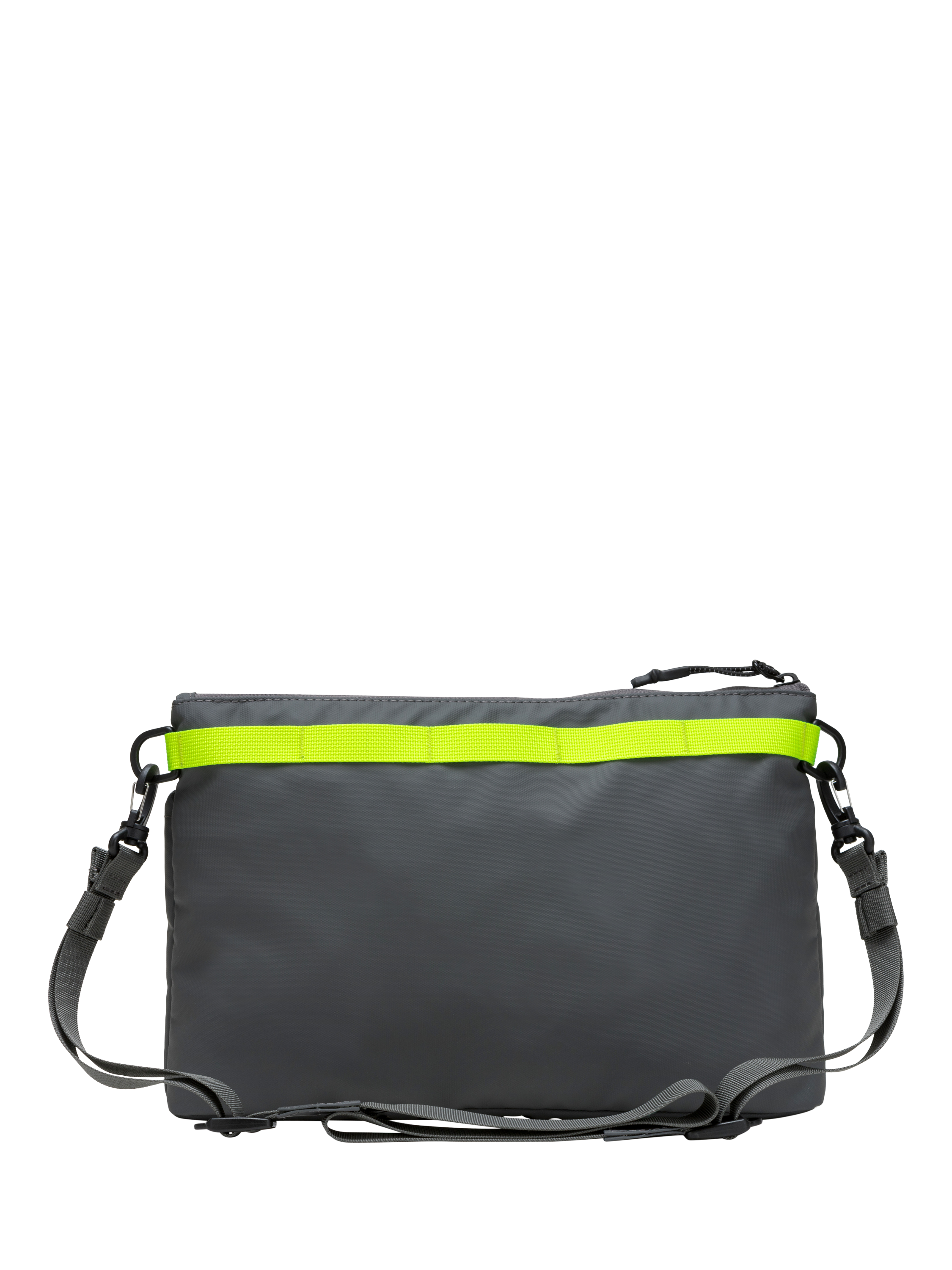 Product image 4 of 10, which shows ELLIKER Selside Cross Body Sacoche Bag, 3L, Grey Neon