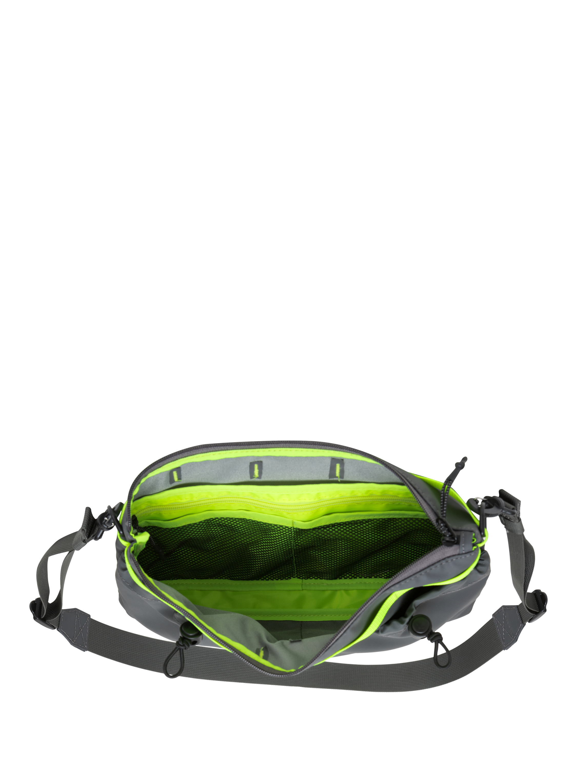 Product image 7 of 10, which shows ELLIKER Selside Cross Body Sacoche Bag, 3L, Grey Neon