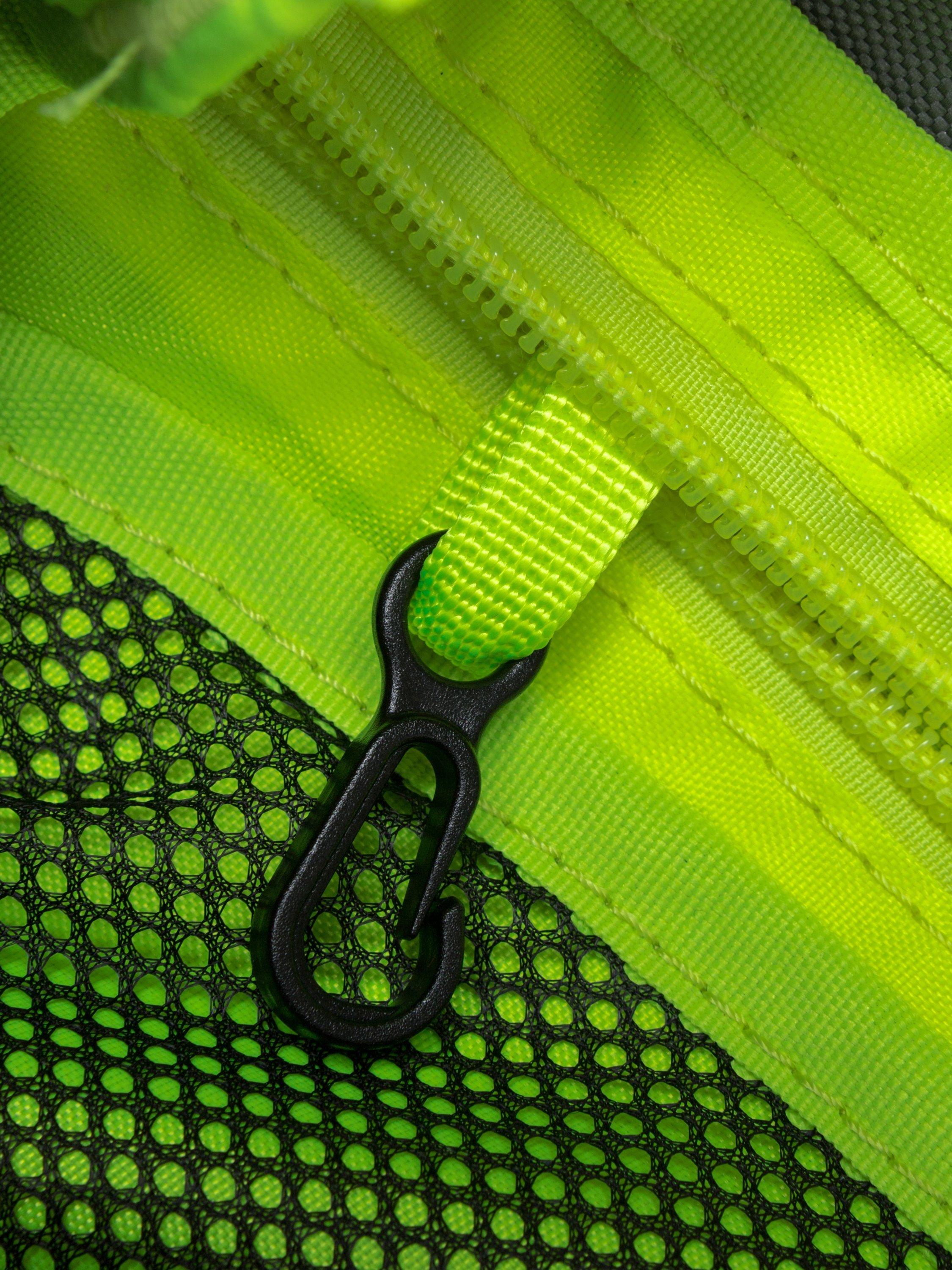 Product image 9 of 10, which shows ELLIKER Selside Cross Body Sacoche Bag, 3L, Grey Neon