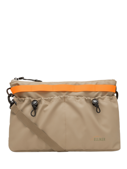 ELLIKER Selside Cross Body Sacoche Bag, 3L, Sand
