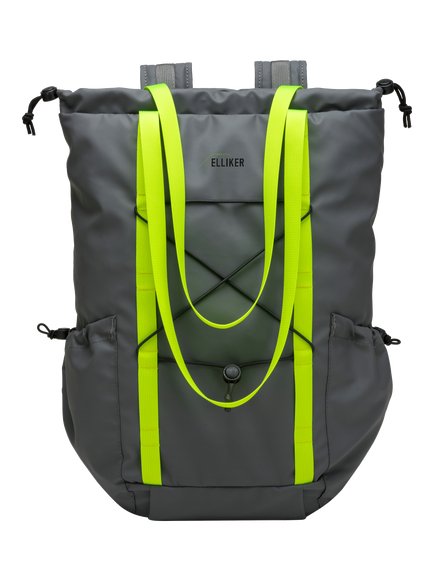 ELLIKER Penniyn Tote/Backpack, 20L, Grey Neon