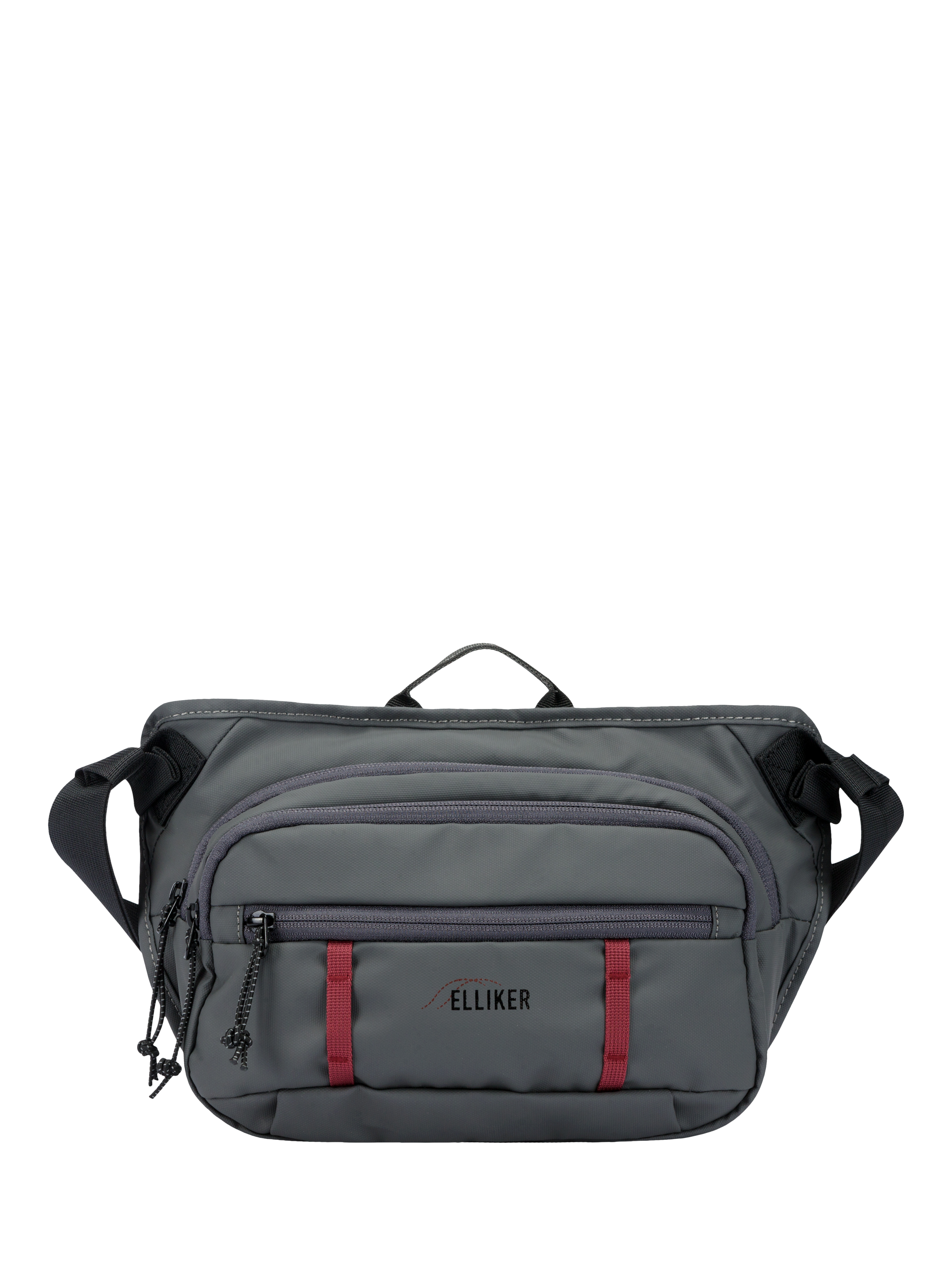 Product image 1 of 8, which shows ELLIKER Fitts Sling Bag, Grey