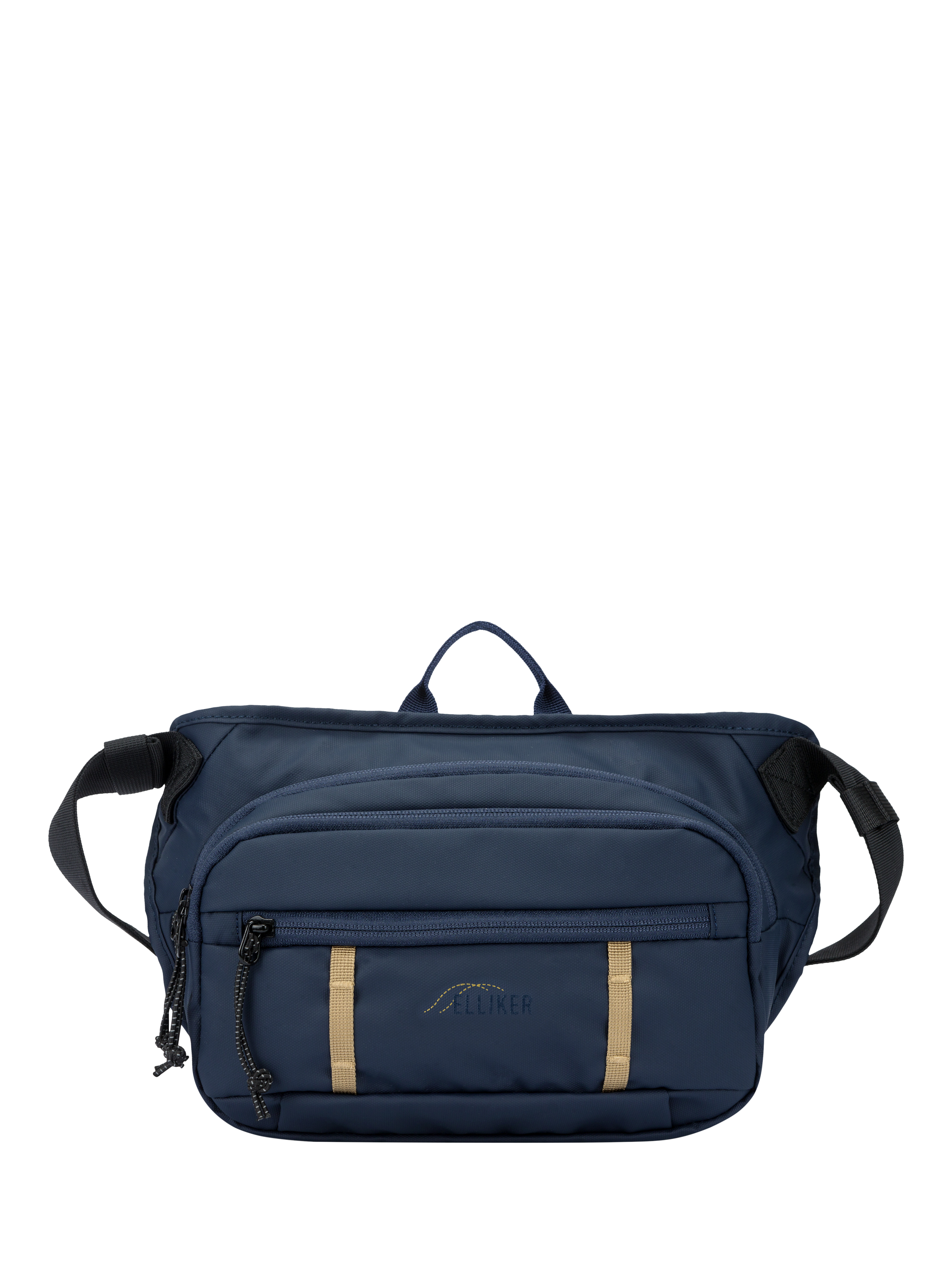 Product image 1 of 8, which shows ELLIKER Fitts Sling Bag, Navy
