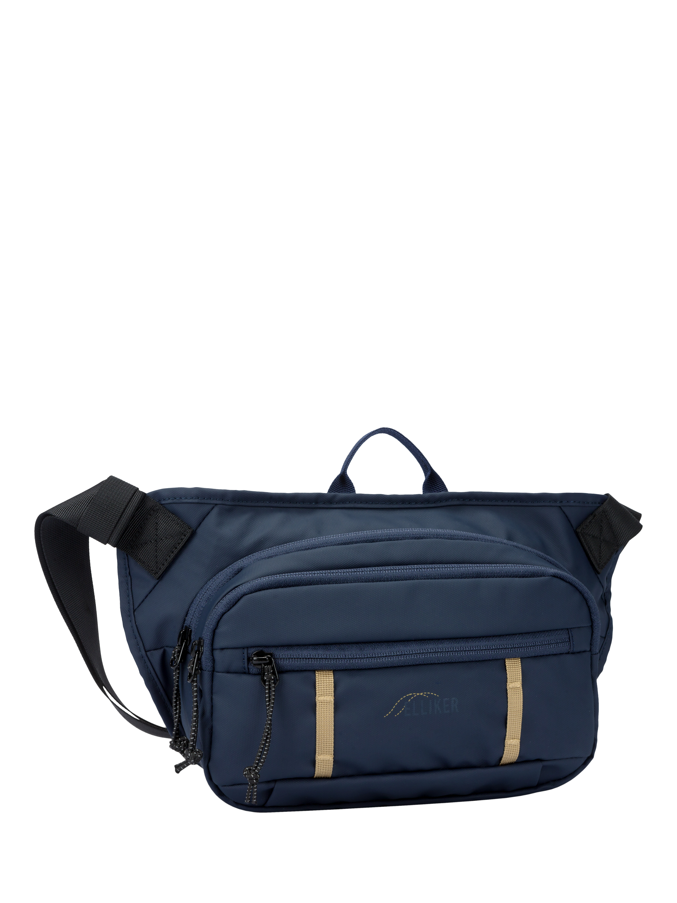 Product image 2 of 8, which shows ELLIKER Fitts Sling Bag, Navy