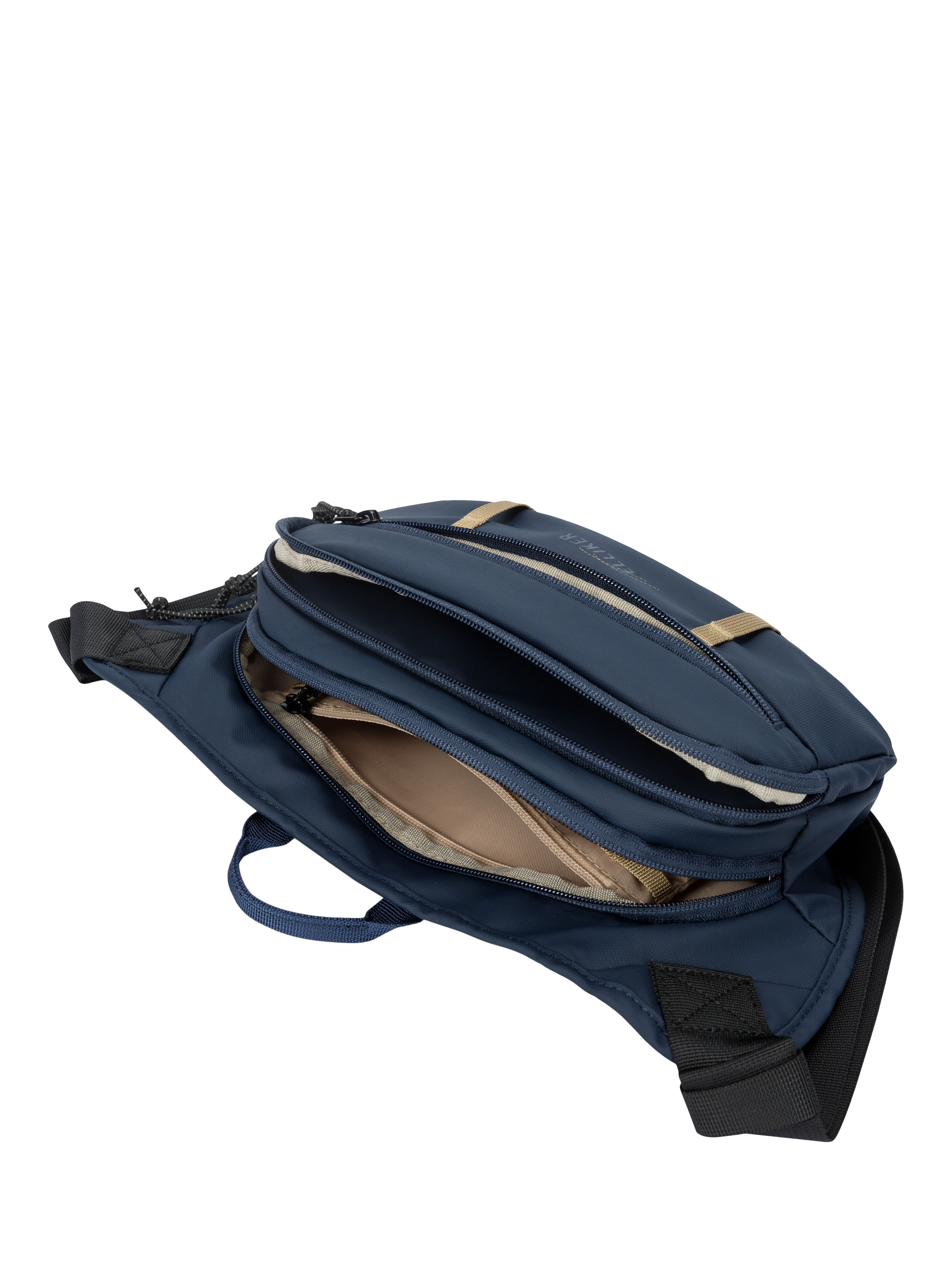 Product image 8 of 8, which shows ELLIKER Fitts Sling Bag, Navy