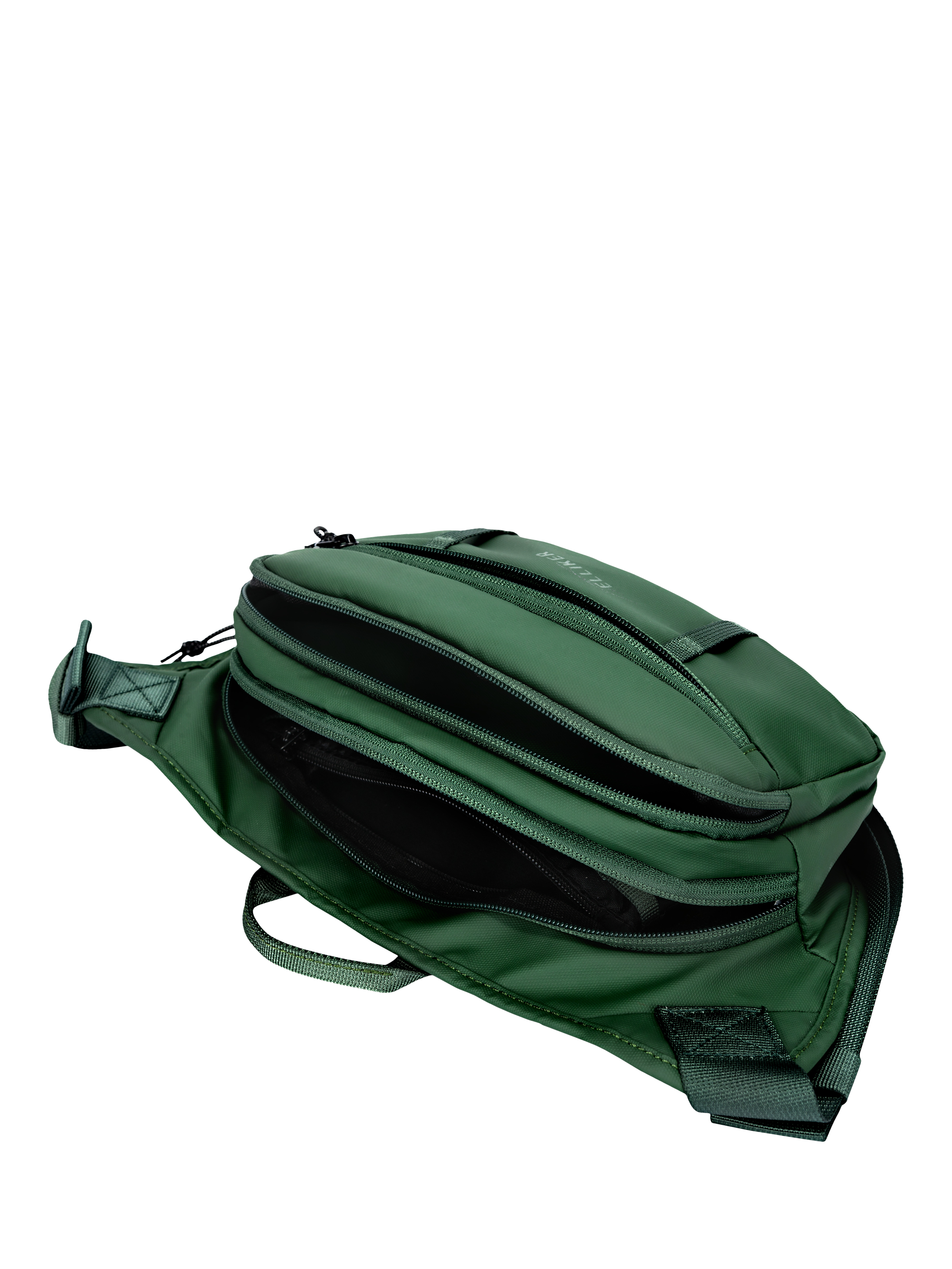 Product image 8 of 8, which shows ELLIKER Fitts Sling Bag, Green