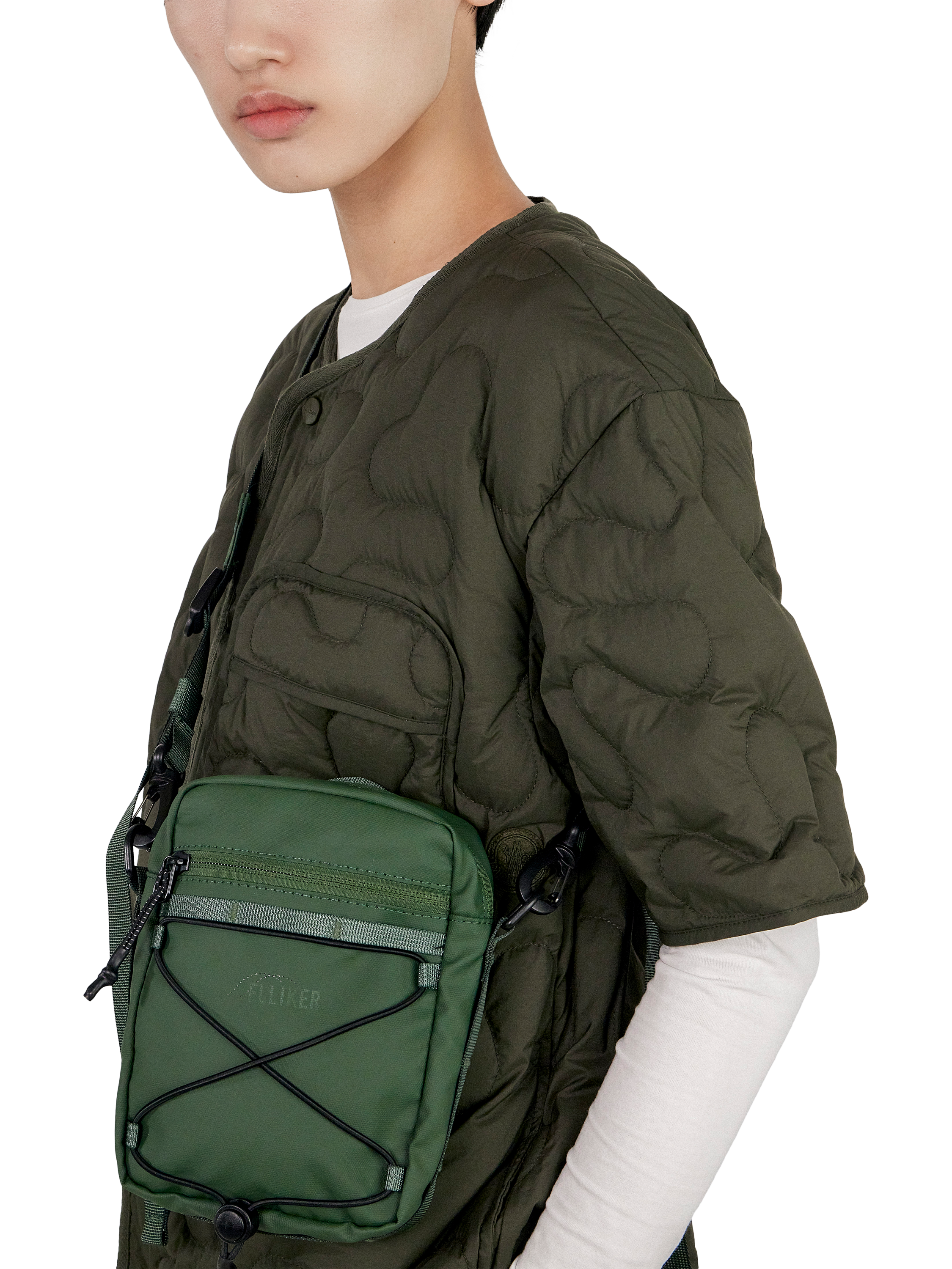 Product image 2 of 9, which shows ELLIKER Kep Crossbody Bag, Green