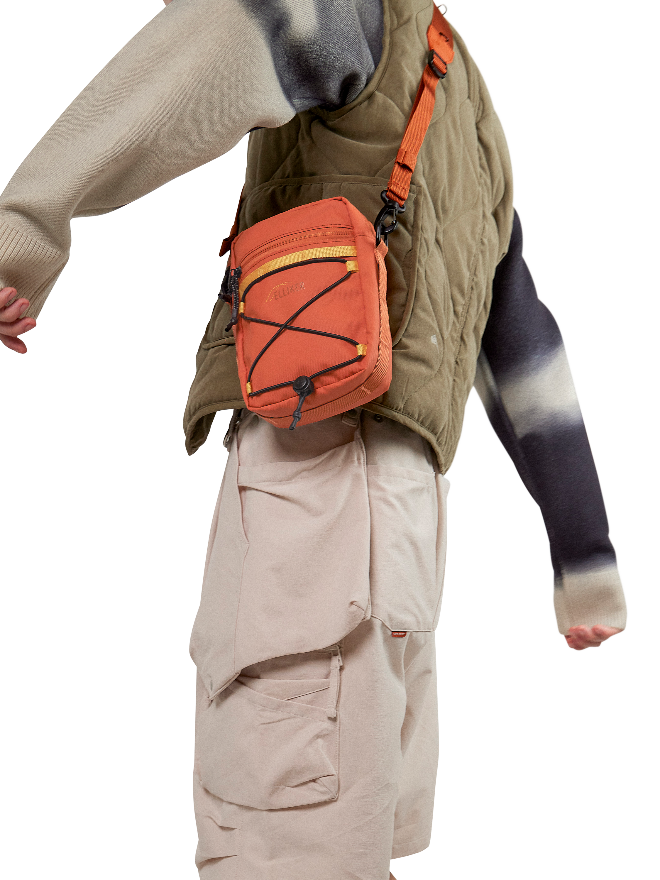 Product image 2 of 9, which shows ELLIKER Kep Crossbody Bag, Orange