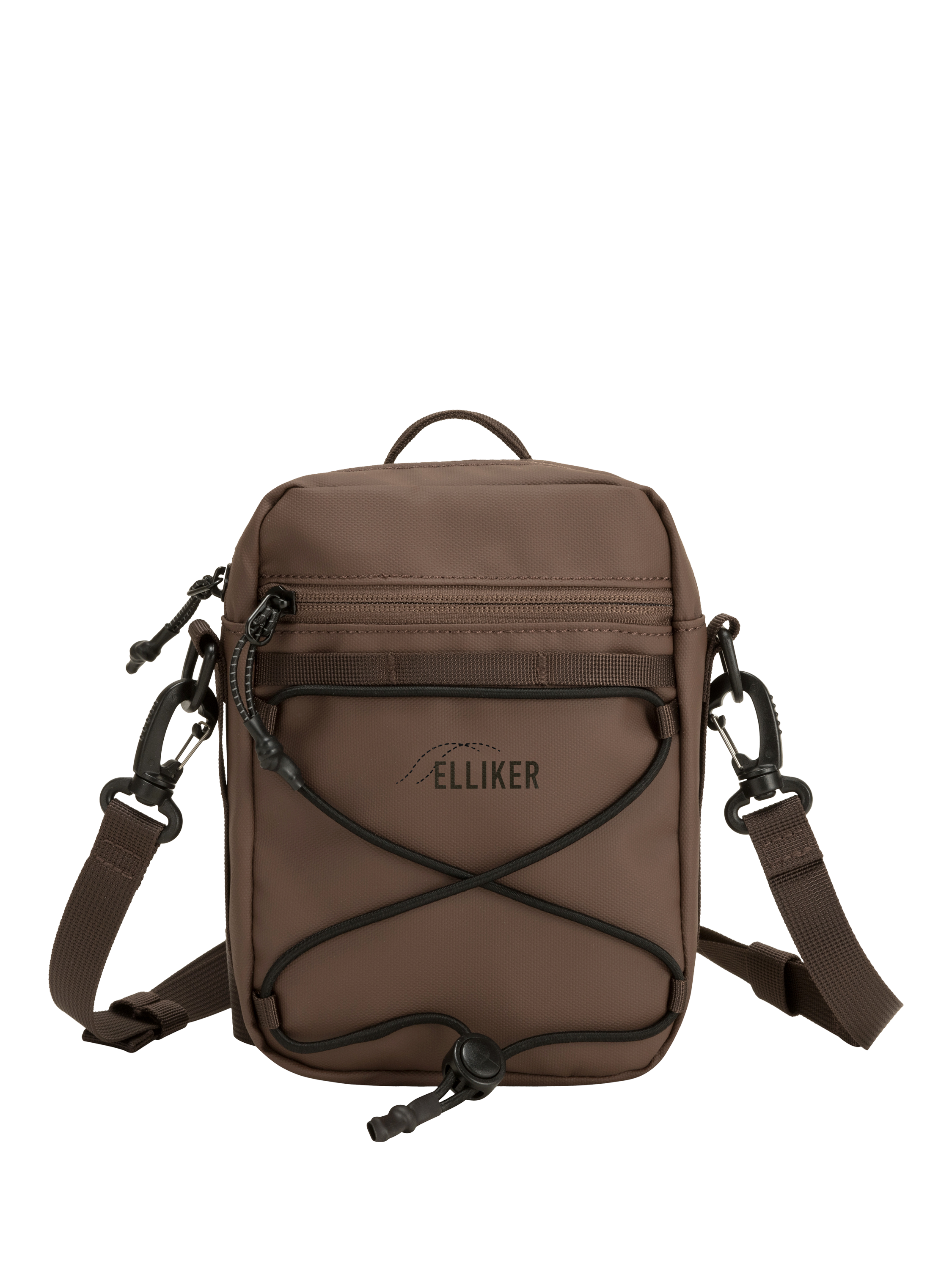 Product image 1 of 9, which shows ELLIKER Kep Crossbody Bag, Brown