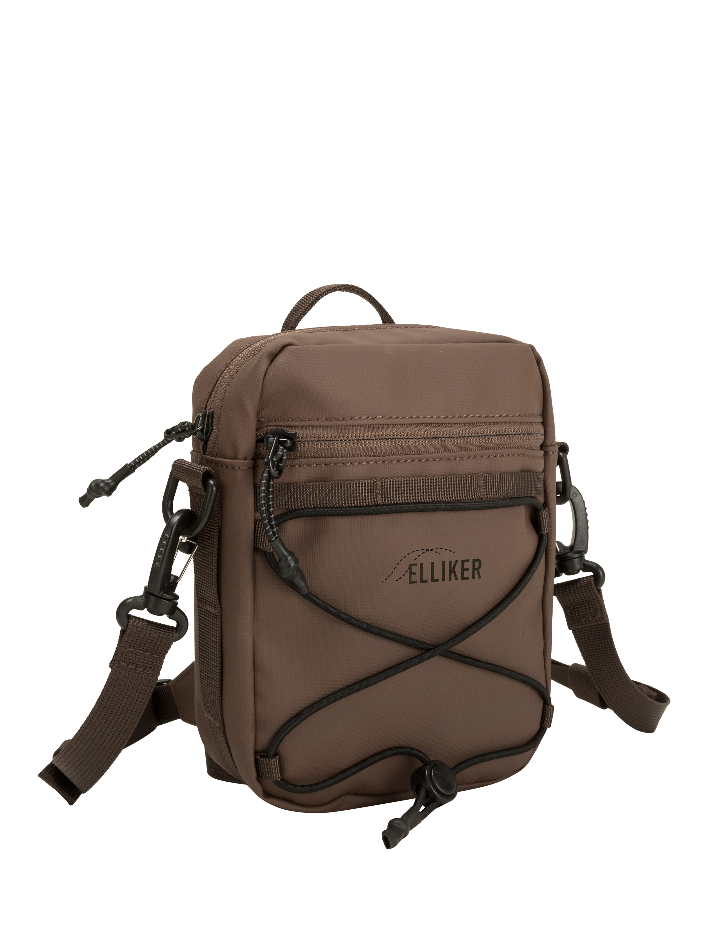 Product image 3 of 9, which shows ELLIKER Kep Crossbody Bag, Brown