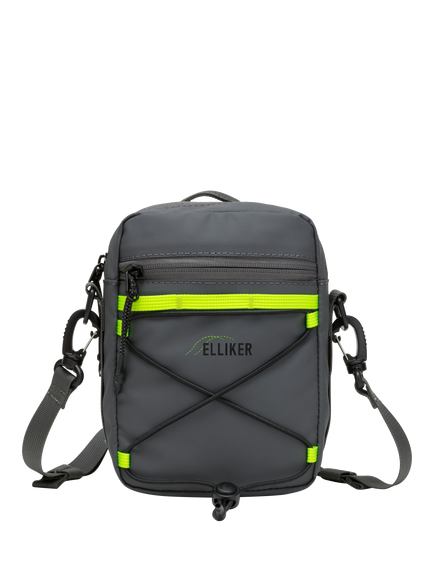 ELLIKER Kep Crossbody Bag, Grey Neon