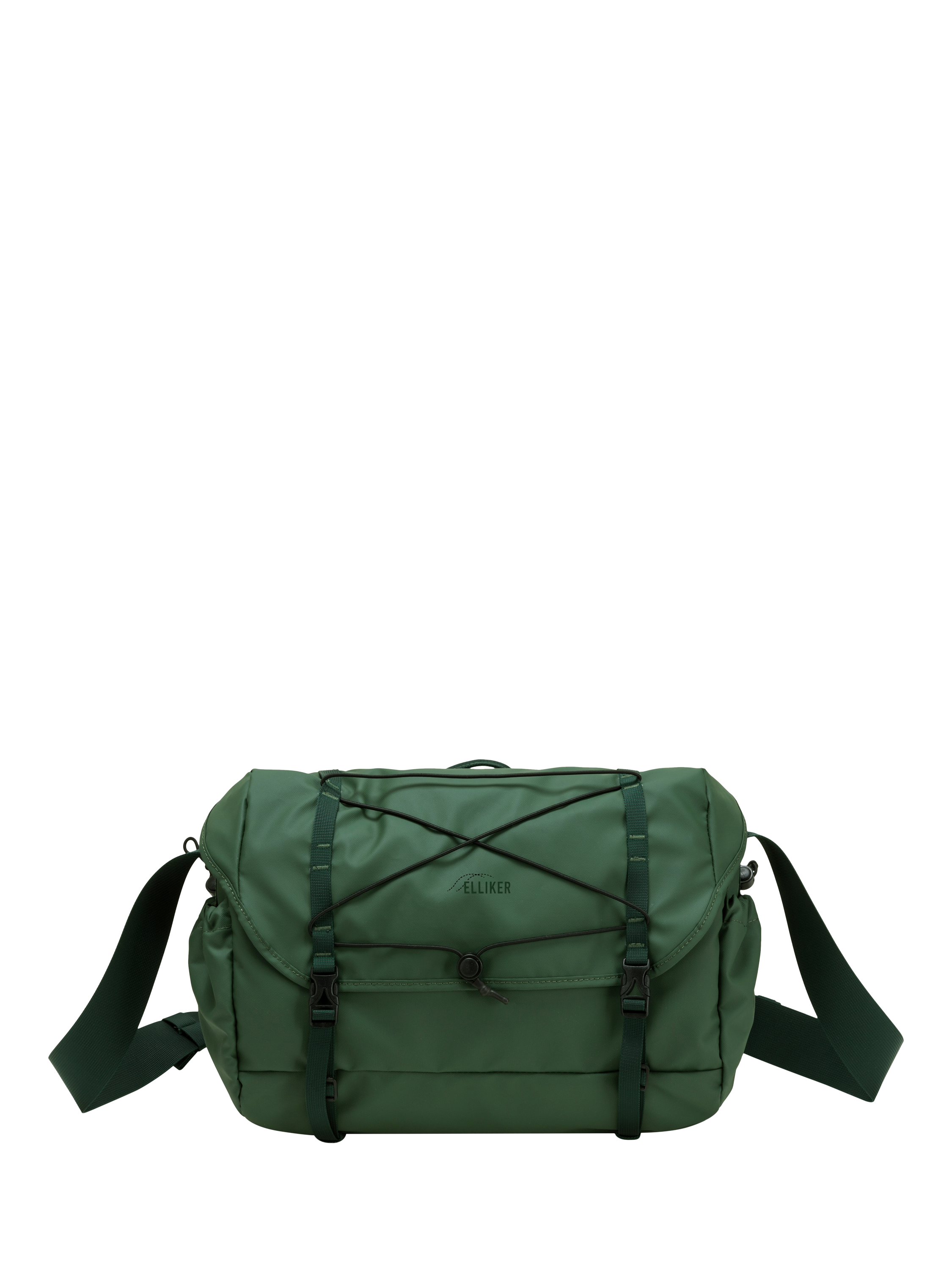 Product image 1 of 10, which shows ELLIKER Walden Messenger Bag, Green