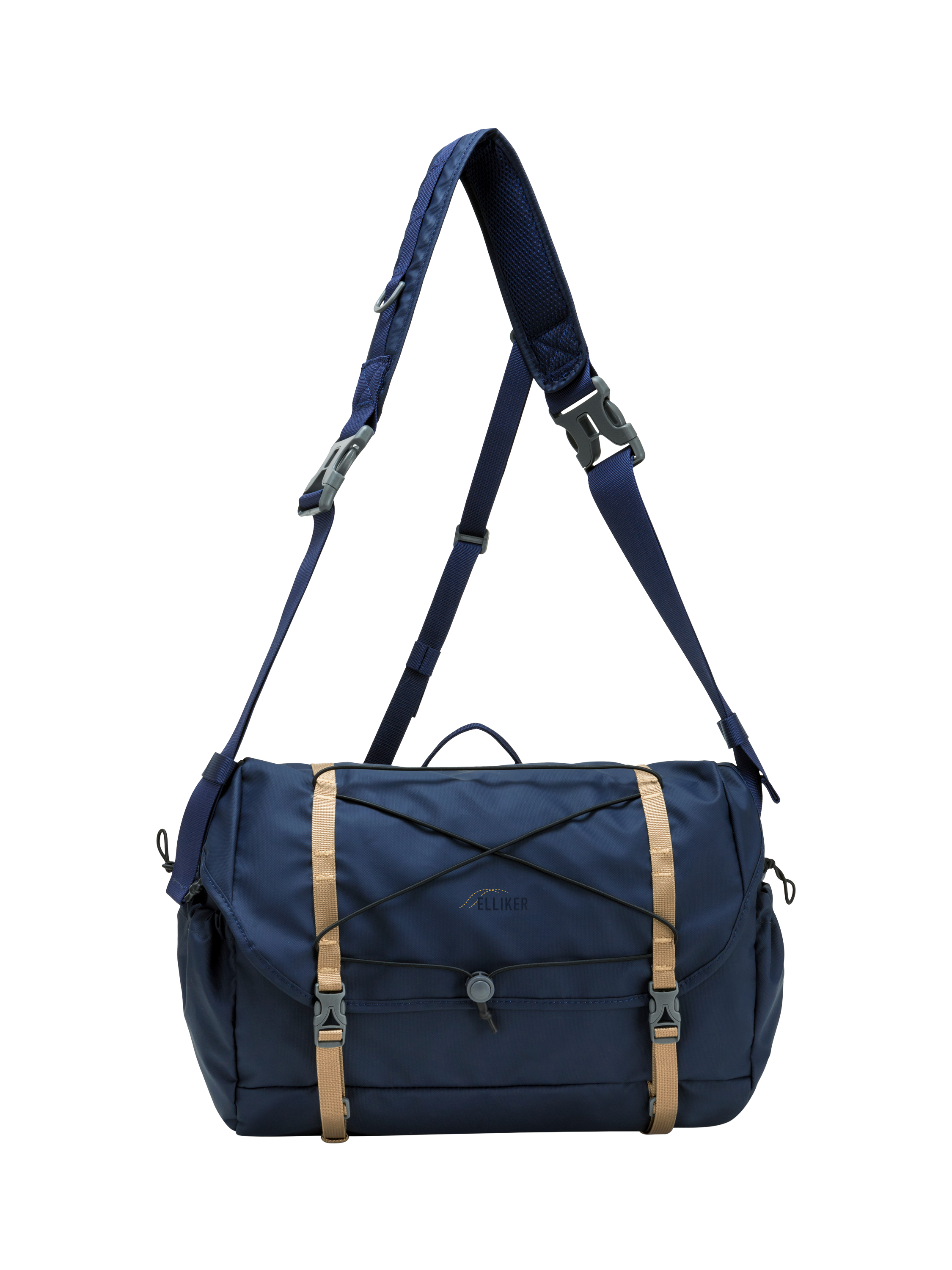 Product image 5 of 10, which shows ELLIKER Walden Messenger Bag, Navy