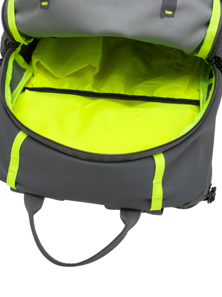 ELLIKER Keser Backpack, 14L - view 2, Grey Neon