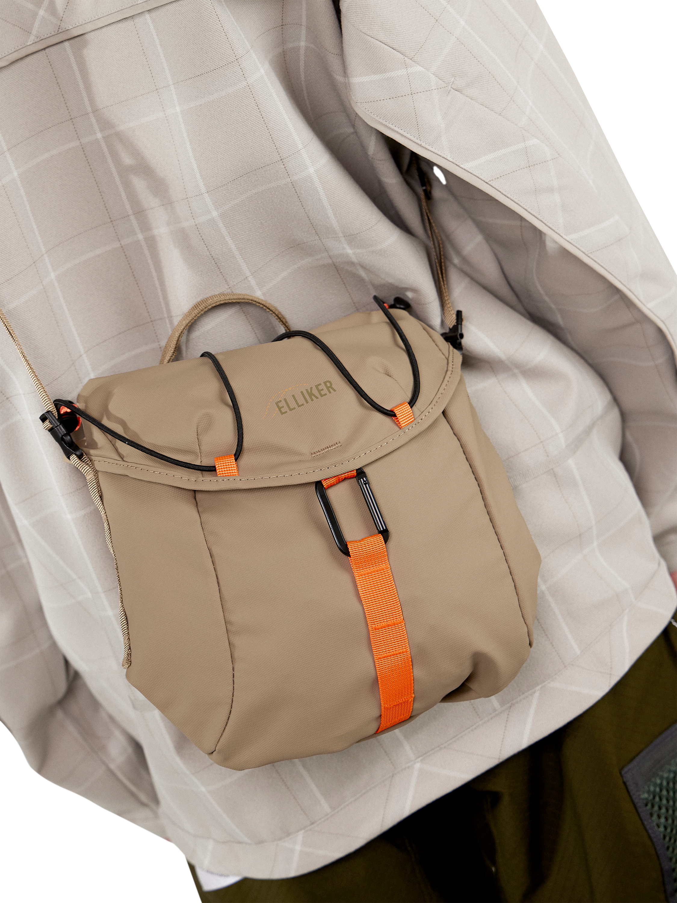 Product image 3 of 11, which shows ELLIKER Fells Crossbody Bag, Sand