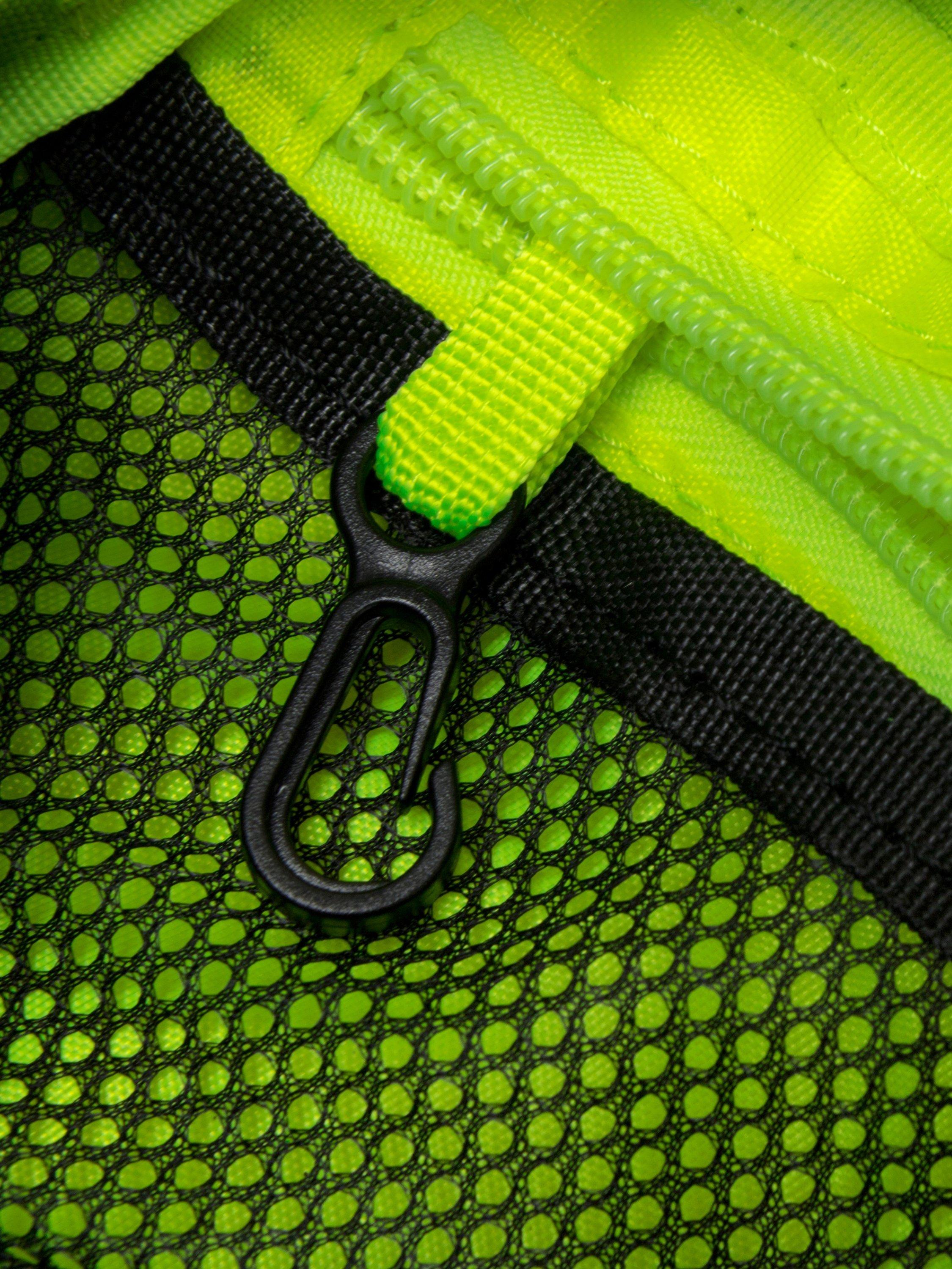 Product image 9 of 11, which shows ELLIKER Semer Sling Bag, 1L, Grey Neon