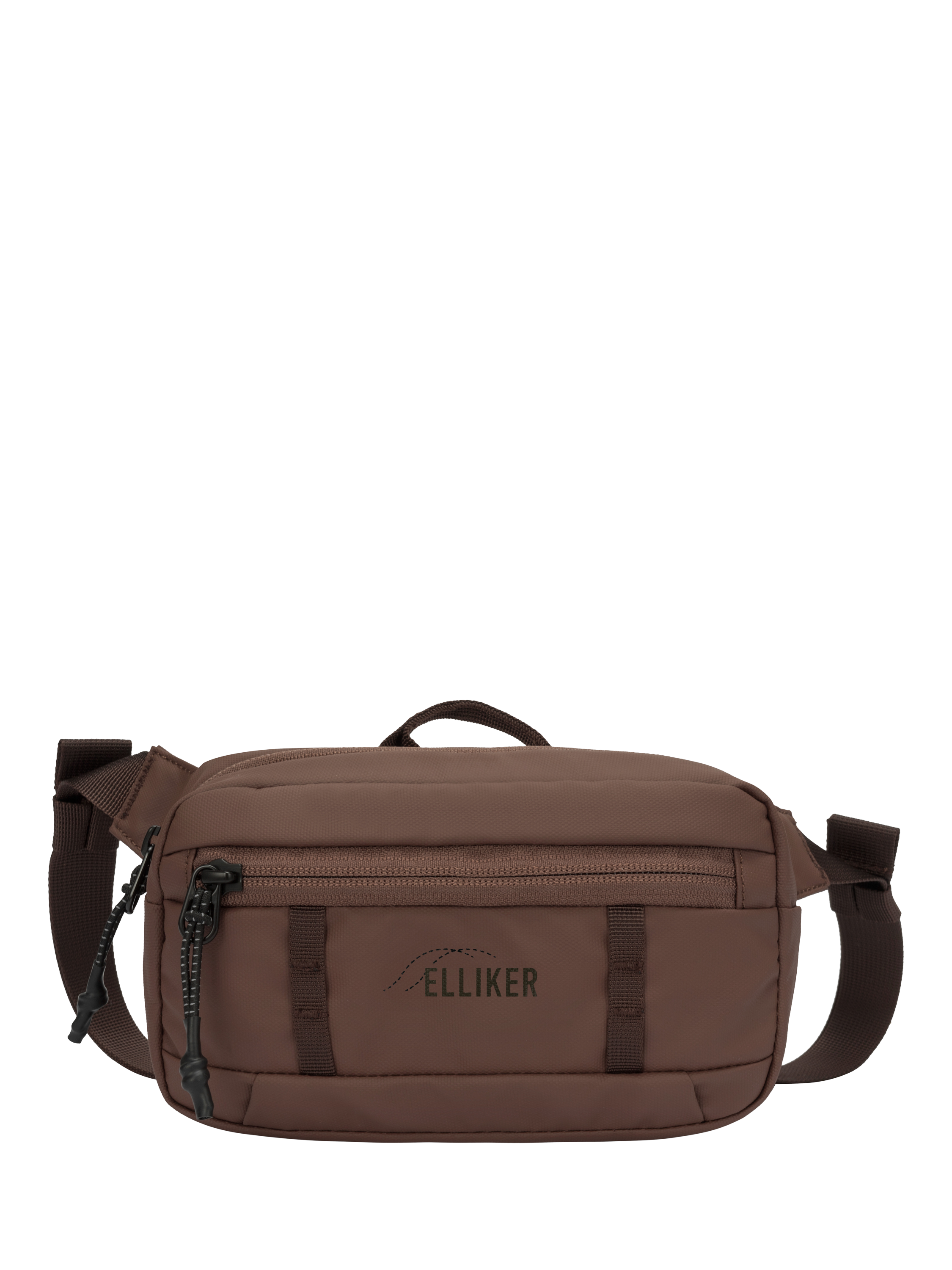 Product image 1 of 11, which shows ELLIKER Semer Sling Bag, 1L, Brown