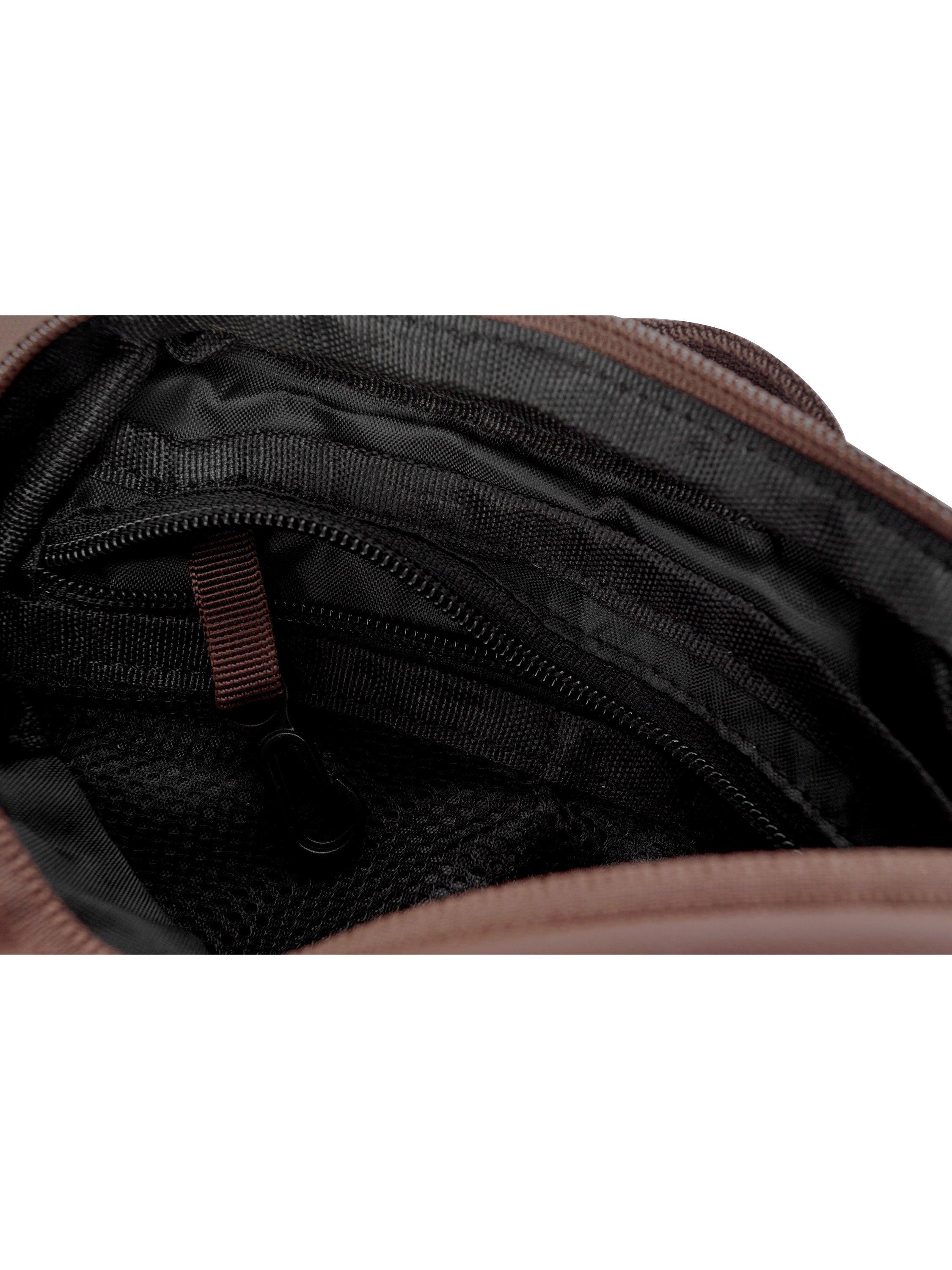 Product image 11 of 11, which shows ELLIKER Semer Sling Bag, 1L, Brown