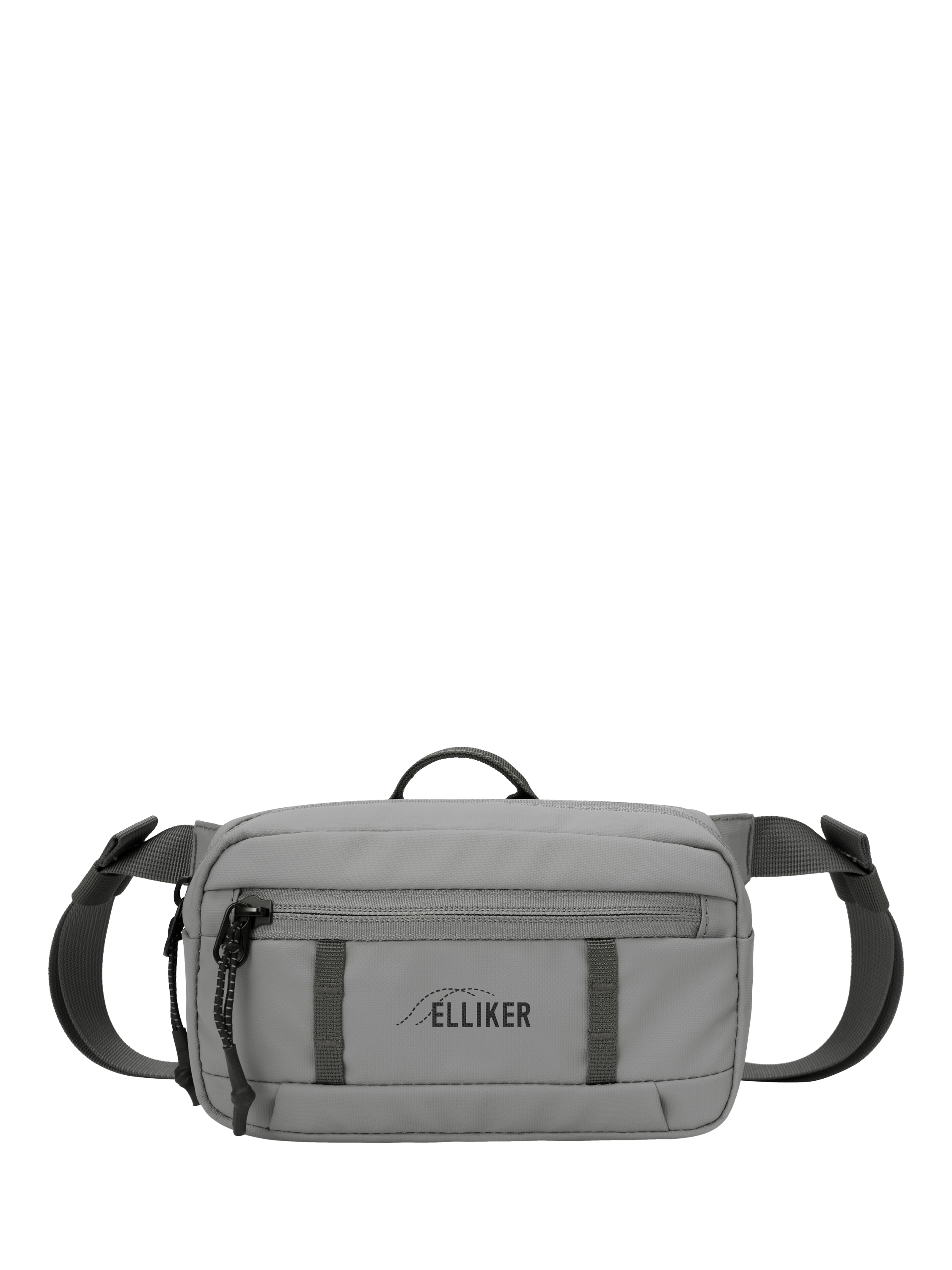 Product image 1 of 11, which shows ELLIKER Semer Sling Bag, 1L, Light Grey