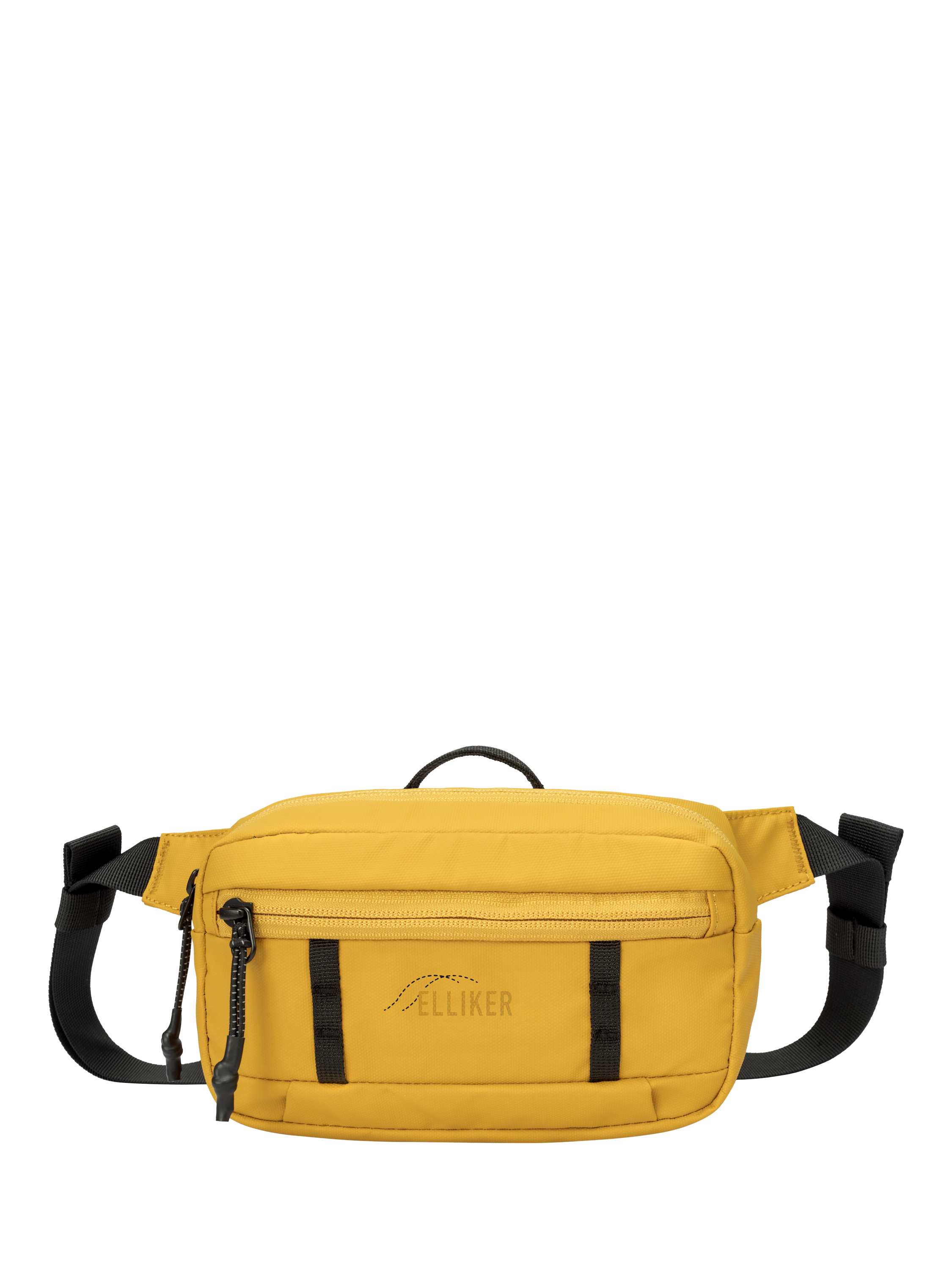 Product image 1 of 11, which shows ELLIKER Semer Sling Bag, 1L, Mustard