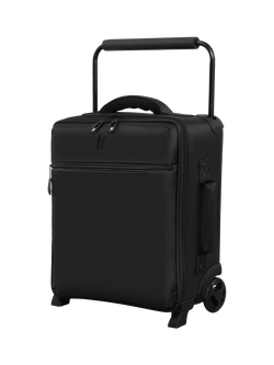 it luggage Atmoshperic 2-Wheel 45cm Underseat Cabin Case, 23L, Black, Black