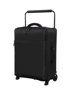 it luggage Atmoshperic 2-Wheel 55cm Cabin Case, 38L, Black, Black