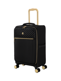 it luggage Esplanade Cabin 4-Wheel Suitcase, 36L, Black