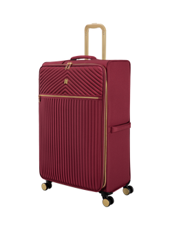 it luggage Esplanade Soft 4-Wheel Suitcase, 127L, Rumba Red