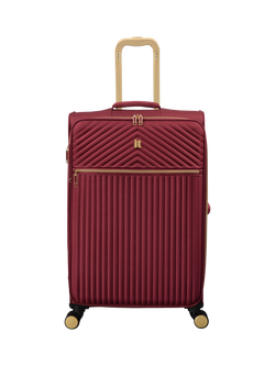 it luggage Esplanade Medium Soft 4-Wheel Suitcase, 90L - view 2, Rumba Red