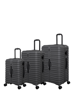 it luggage Jumbo 3-Piece Luggage Set, Charcoal