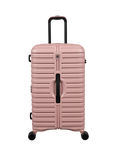 it luggage Jumbo 8-Wheel 71cm Expandable Medium Suitcase, 100L, Misty Rose