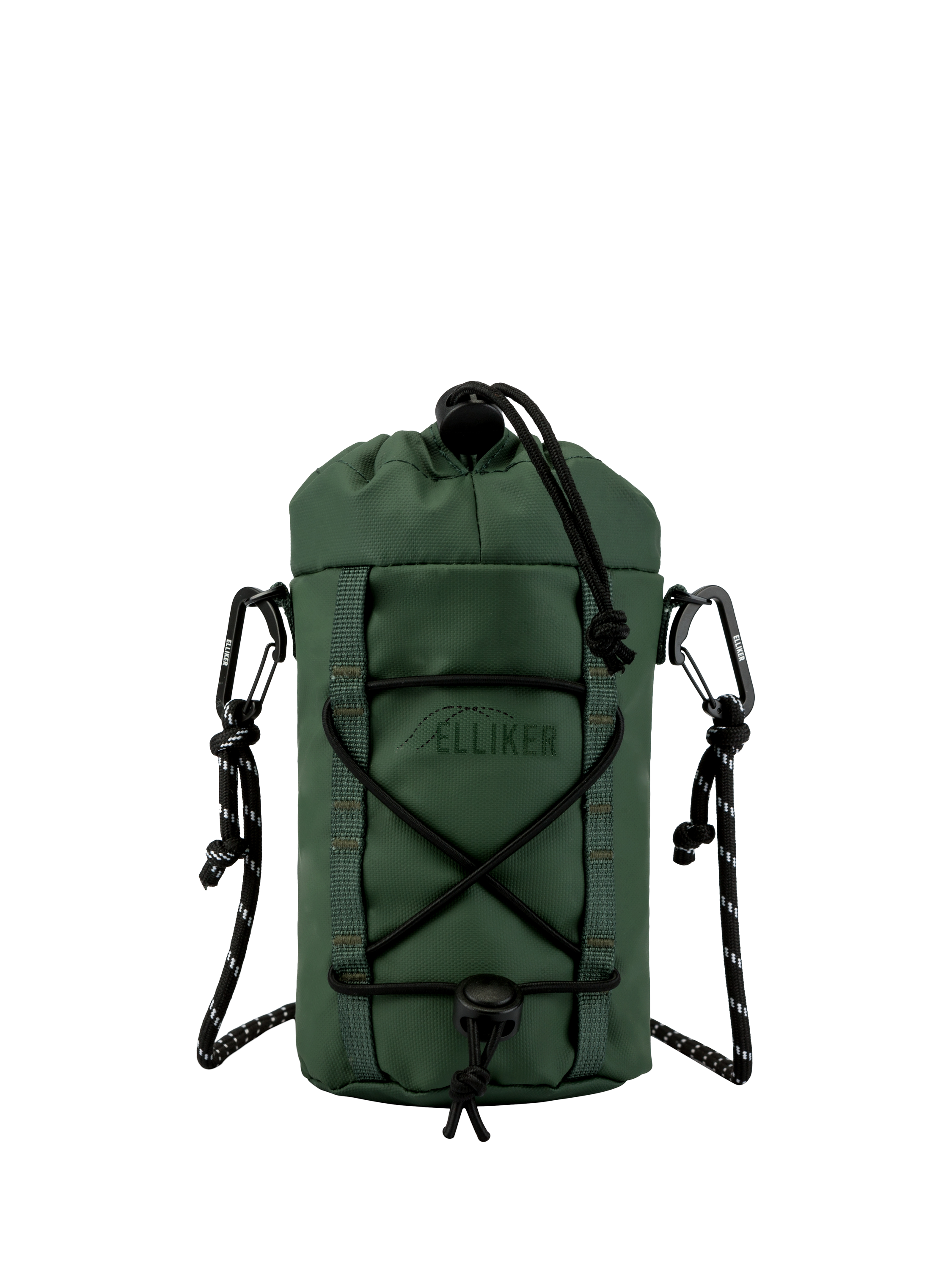 Product image 1 of 7, which shows ELLIKER Kirkby Bottle Bag, Green