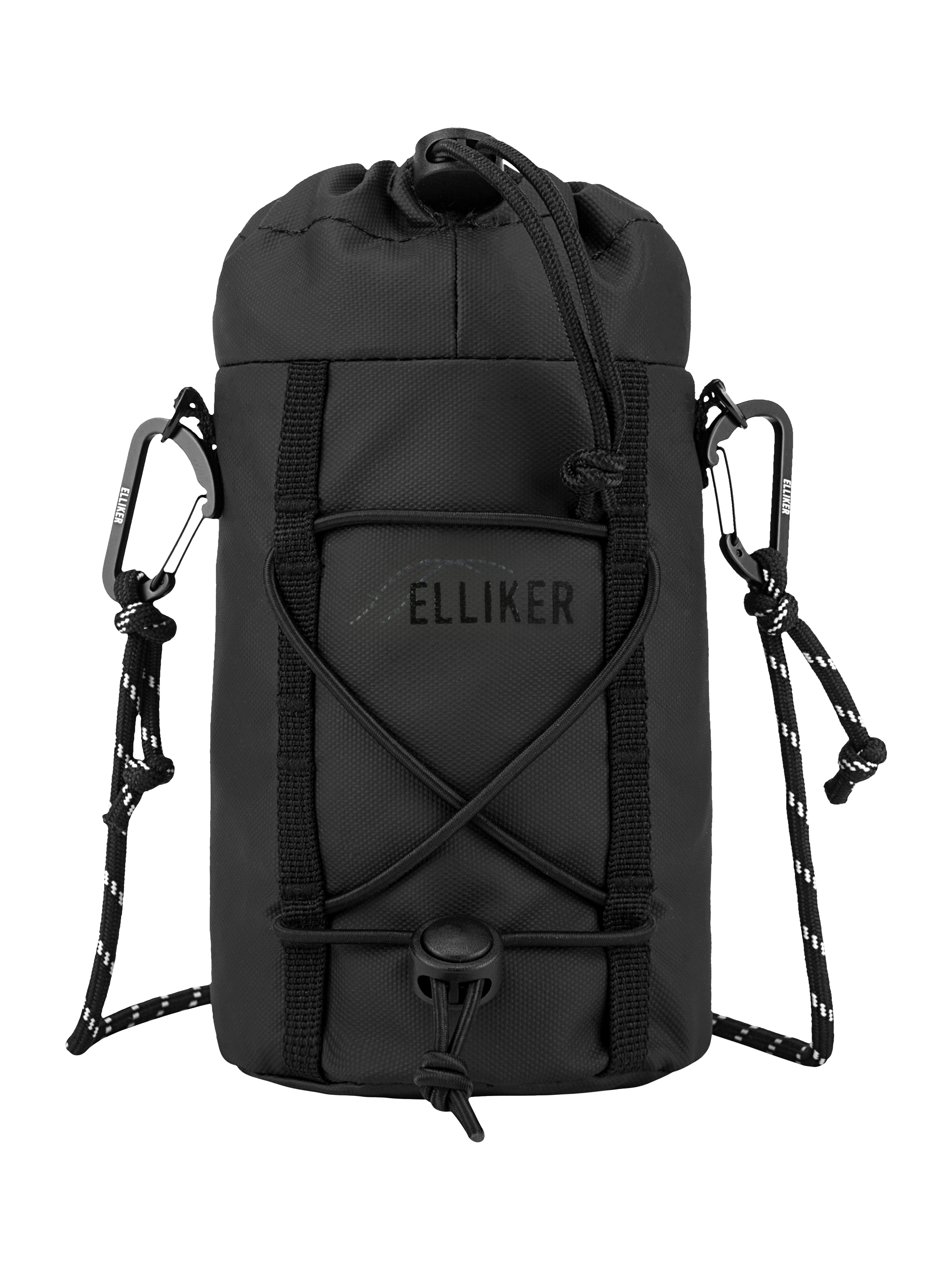 Product image 1 of 7, which shows ELLIKER Kirkby Bottle Bag, Black