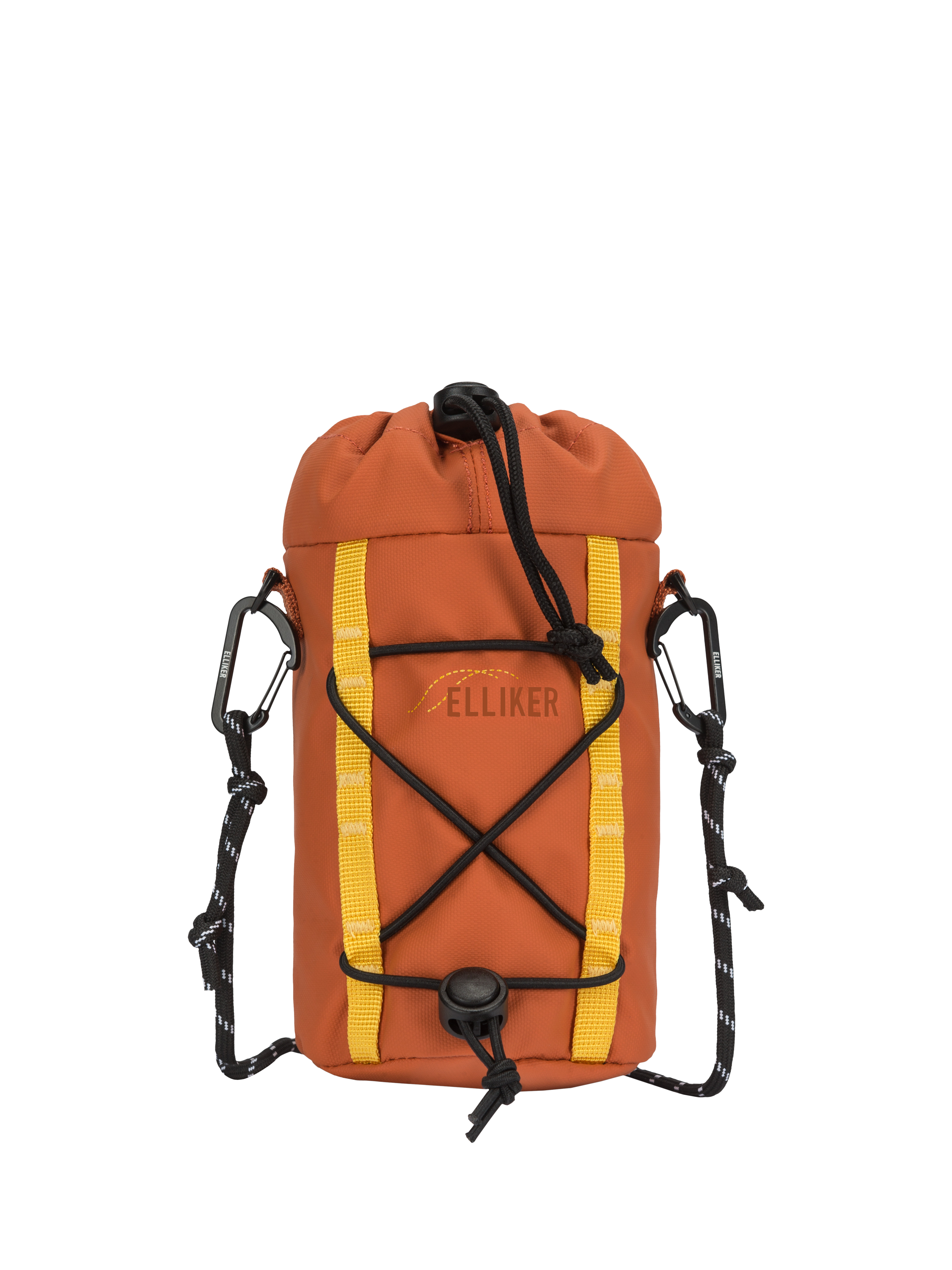 Product image 1 of 7, which shows ELLIKER Kirkby Bottle Bag, Orange