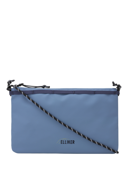 ELLIKER Hetchell Cross Body Sacoche Bag, 1L, Steel Blue