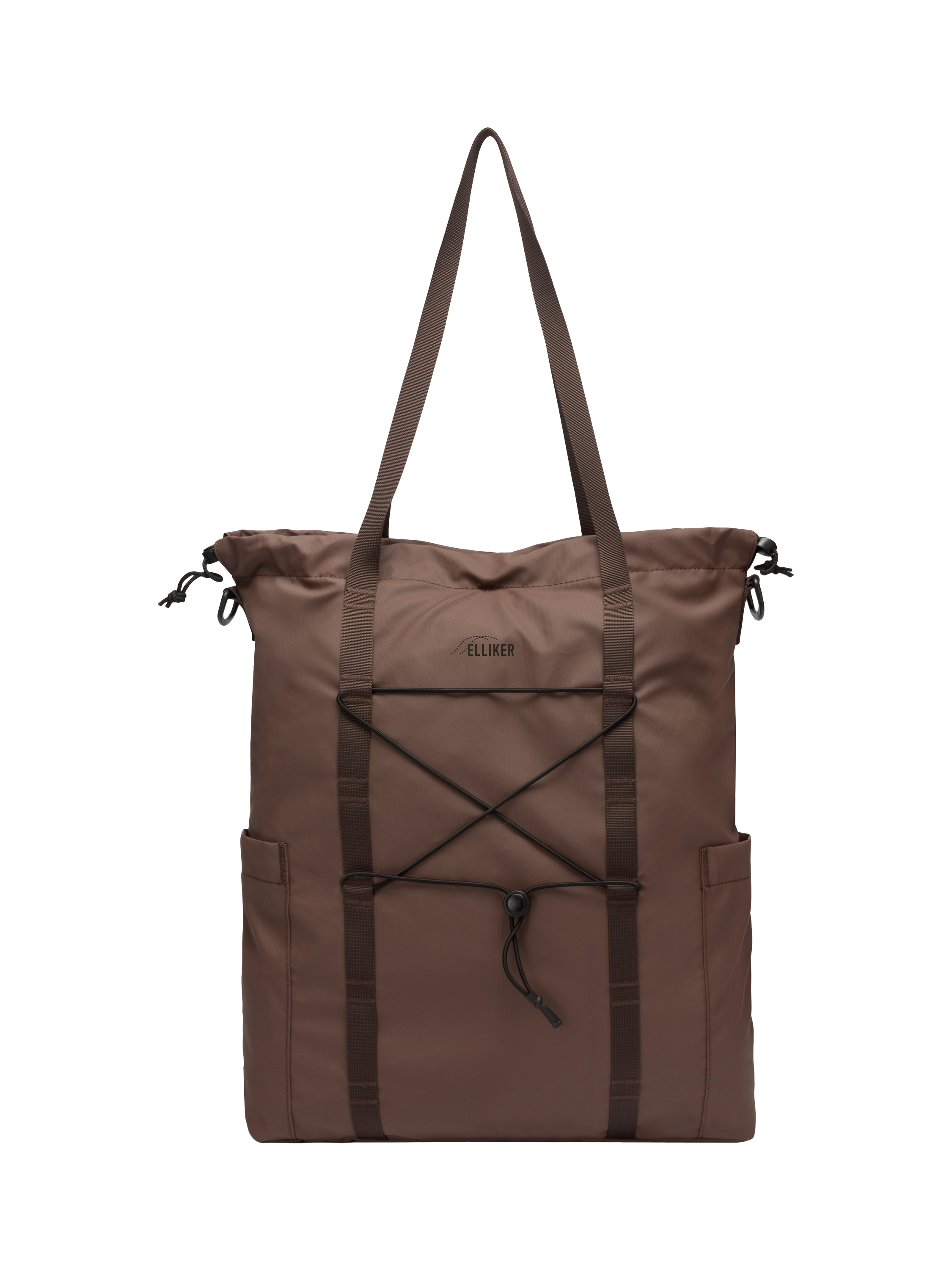 Product image 1 of 7, which shows ELLIKER Carston Tote Bag,13L, Brown