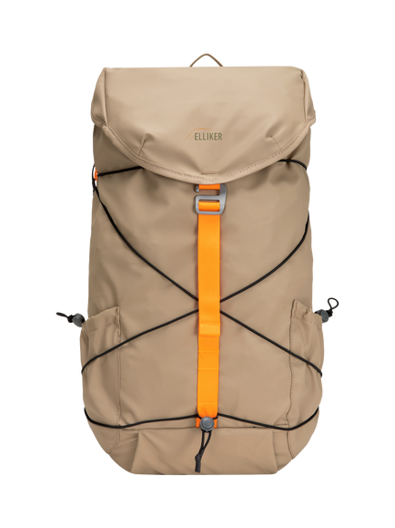 ELLIKER Wharfe Backpack, 22L, Sand