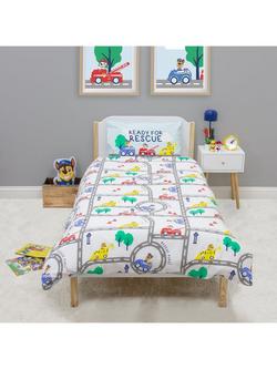 Paw Patrol Kids' Reversible Duvet Cover & Pillowcase Set, Single Set, Multi, Multi