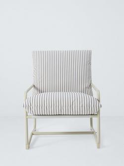 John Lewis Marcy Sling Garden Chair - view 2, Greige